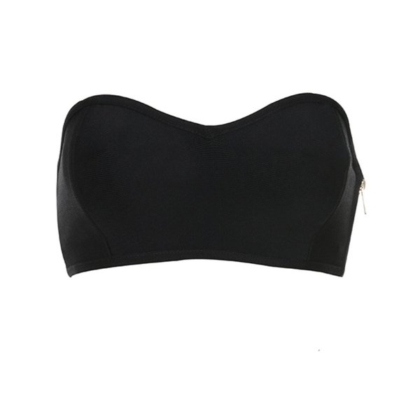 House of CB Other - House of CB Naked- Black Bandage Strapless Bra